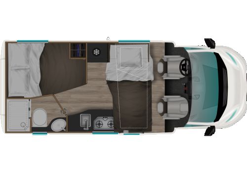 Autocaravana Perfilada ITINEO PF600 de Ocasión
