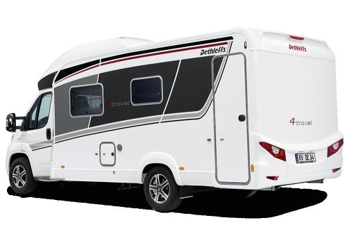 Autocaravana Perfilada DETHLEFFS 4 travel T 7116-4 modelo 2017 de Ocasión