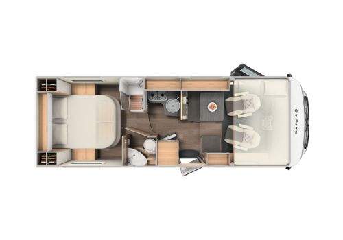 Autocaravana Integral SUNLIGHT I69L automática de Ocasión