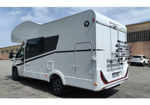 Autocaravana Capuchina SUNLIGHT A68 de Ocasión