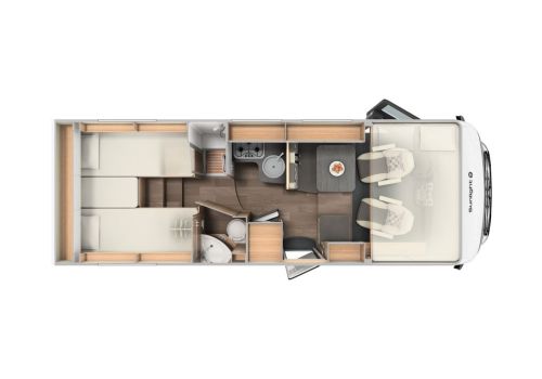 Autocaravana Integral SUNLIGHT I68 de Ocasión