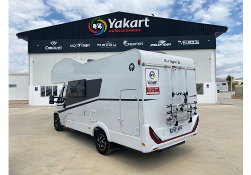 Autocaravana Capuchina SUNLIGHT A 68 de Ocasión