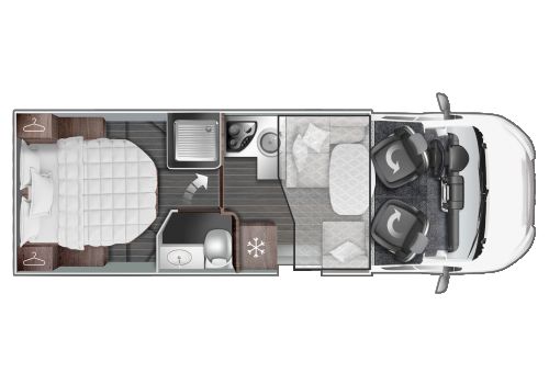 Autocaravana Perfilada ROLLER TEAM Kronos 265 TL de Ocasión