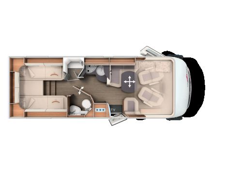 Autocaravana Integral CARTHAGO C-tourer I145 RB LE Superior Nueva en Venta