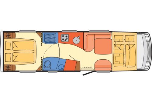 Autocaravana Integral DETHLEFFS Globetrotter XLI I 7850-2 modelo 2019 de Ocasión