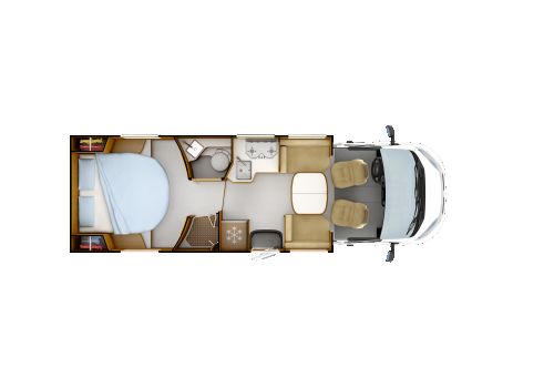 Autocaravana Perfilada RAPIDO 696F de Ocasión