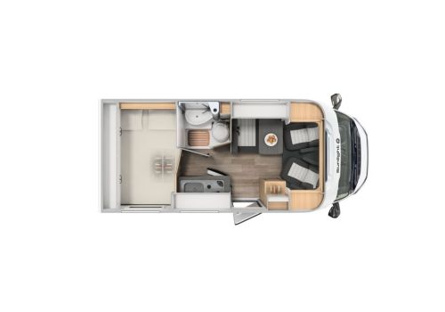 Autocaravana Perfilada SUNLIGHT V60 de Ocasión