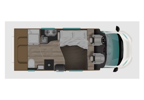 Autocaravana Perfilada ITINEO PC640 de Ocasión