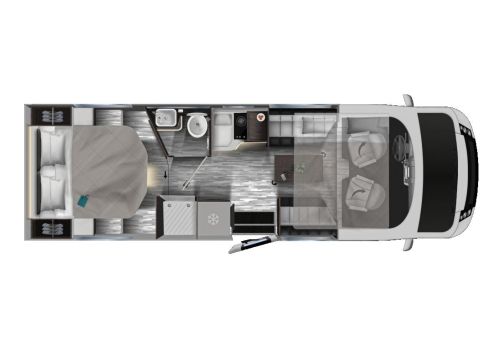 Autocaravana Integral MOBILVETTA K-Yatch Tekno Line 90 de Ocasión