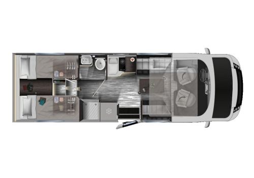 Autocaravana Integral MOBILVETTA K-Yatch Tekno Line 86 Nueva en Venta