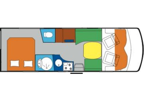 Autocaravana Integral ESTEREL Exclusive 53 de Ocasión