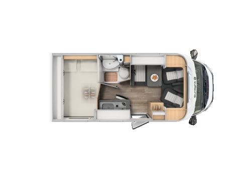 Autocaravana Perfilada SUNLIGHT V60 de Ocasión