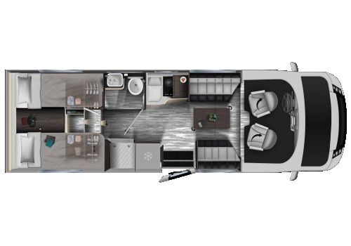 Autocaravana Integral MOBILVETTA K-Yacht Tekno Line 86 de Ocasión