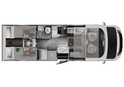 Autocaravana Integral MOBILVETTA K-Yacht Tekno Line 86 de Ocasión