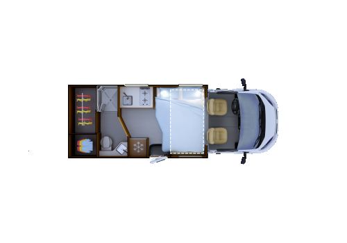 Autocaravana Perfilada RAPIDO 606F Modelo 2024 de Ocasión