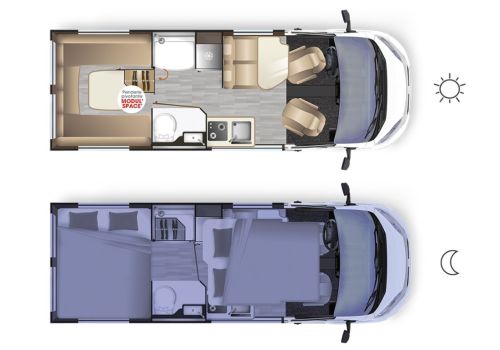 Furgoneta Cámper DREAMER Living Van Select de Ocasión