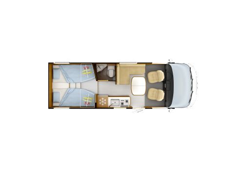 Autocaravana Integral RAPIDO C55i de Ocasión