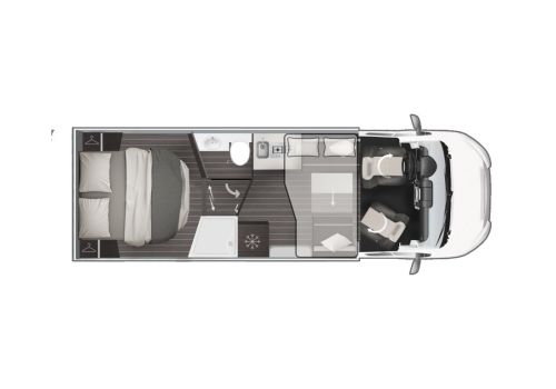 Autocaravana Perfilada ROLLER TEAM Zefiro 267 TL SELEKT de Ocasión