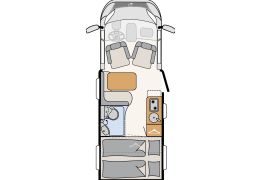 DETHLEFFS Camp T1 · Autocaravana Perfilada 