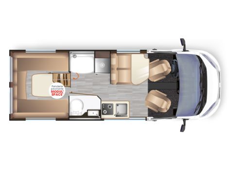 Furgoneta Cámper DREAMER Living Van Select de Ocasión