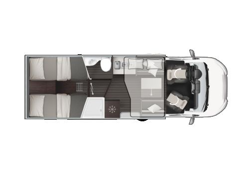 Autocaravana Perfilada ROLLER TEAM Zefiro 287 TL de Ocasión