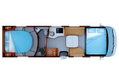 Autocaravana Integral RAPIDO I196M ALDE Modelo Nueva en Venta