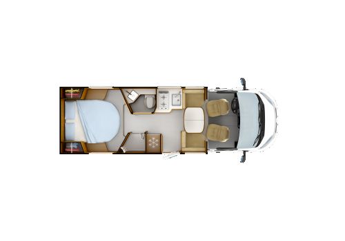 Autocaravana Perfilada RAPIDO C86 Night Edition Modelo 2025 de Ocasión