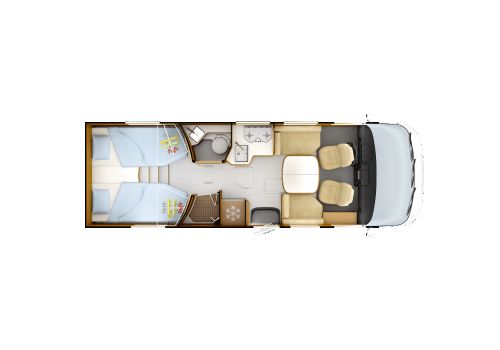 Autocaravana Integral RAPIDO 8066DF Modelo 2025 de Ocasión