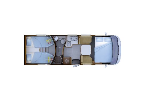 Autocaravana Integral RAPIDO 8066DF Modelo 2025 de Ocasión