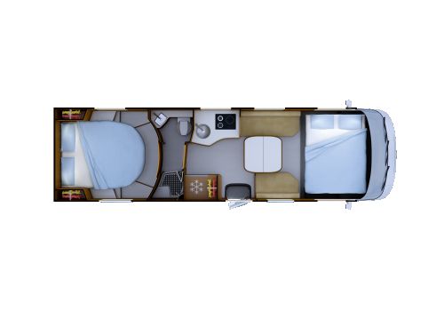 Autocaravana Integral RAPIDO I196M ALDE Modelo 2025 Nueva en Venta