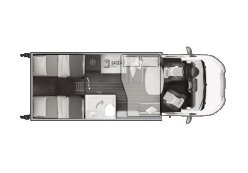 Autocaravana Perfilada ROLLER TEAM Zefiro 285 TL de Ocasión
