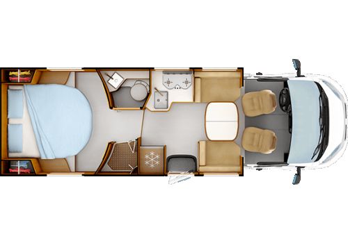 Autocaravana Perfilada RAPIDO Rapido 696F Modelo 2025 de Ocasión