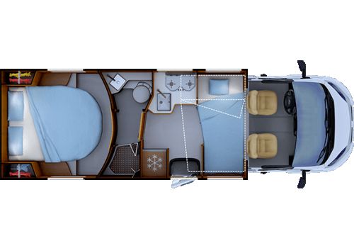 Autocaravana Perfilada RAPIDO Rapido 696F Modelo 2025 de Ocasión