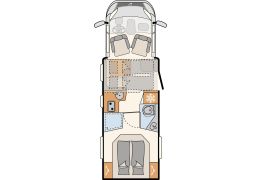 Autocaravana Perfilada DETHLEFFS Just Camp T7052 DBM Modelo 2026 Nueva en Venta