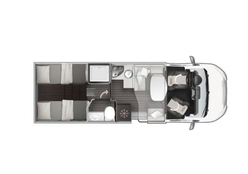 Autocaravana Perfilada ROLLER TEAM Kronos 284 TL Selekt de Ocasión
