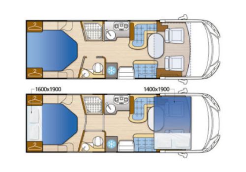 Autocaravana Integral MC LOUIS Nevis 878 de Ocasión