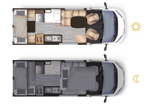 Furgoneta Cámper DREAMER Camper Five FUN + de Ocasión