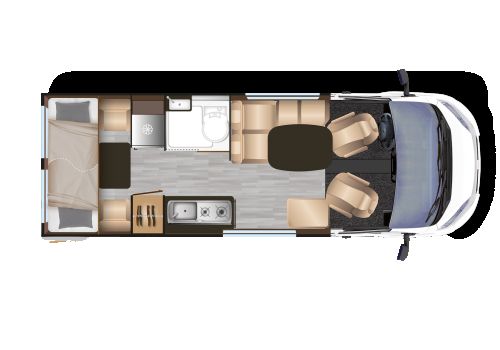 Furgoneta Cámper DREAMER Camper Five Fun de Ocasión