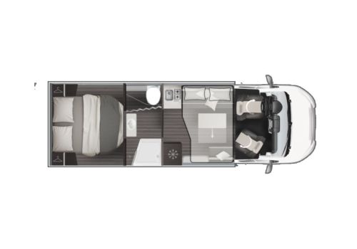 Autocaravana Perfilada ROLLER TEAM ZEFIRO 266 TL de Ocasión
