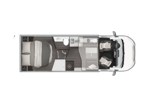 Autocaravana Perfilada ROLLER TEAM Zefiro 267 TL de Ocasión