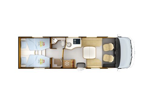 Autocaravana Integral RAPIDO I166M de Ocasión