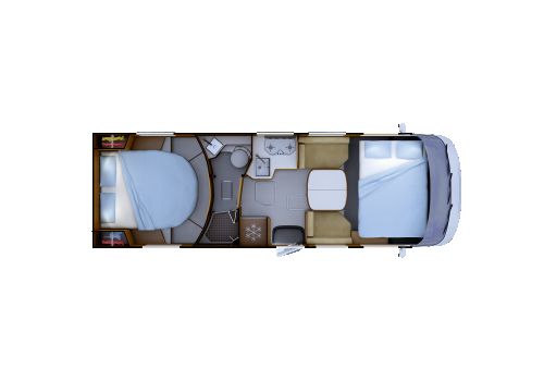 Autocaravana Integral RAPIDO 8096 ALDE de Ocasión