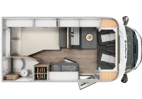 Autocaravana Perfilada SUNLIGHT T58 Adventure Edition en Alquiler