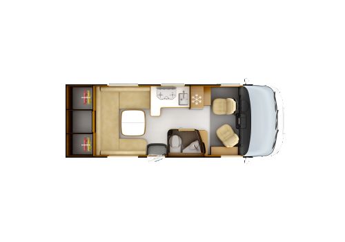 Autocaravana Integral RAPIDO 854F de Ocasión