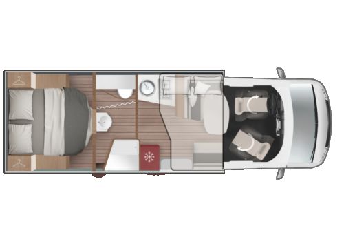 Autocaravana Perfilada ROLLER TEAM Kronos 266 TL Spring Edition de Ocasión