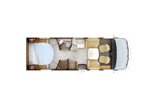 Autocaravana Integral RAPIDO 8096DF modelo 2025 de Ocasión