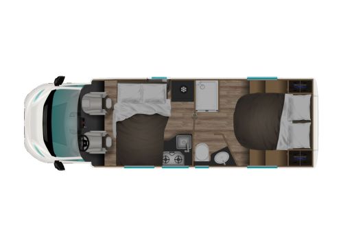 Autocaravana Perfilada ITINEO PM740 modelo 2025 de Ocasión