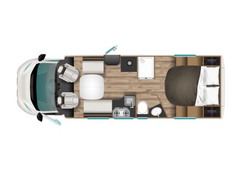 Autocaravana Perfilada ITINEO PM740 modelo 2025 de Ocasión
