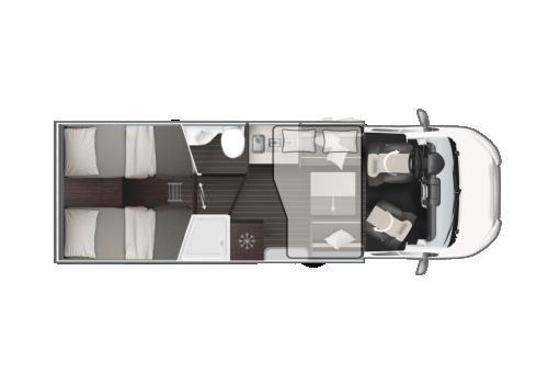 Autocaravana Perfilada ROLLER TEAM Zefiro 287 TL de Ocasión