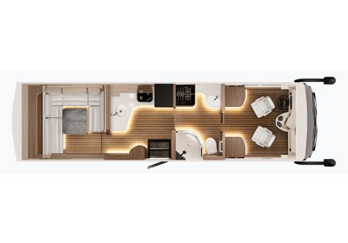 Autocaravana Integral CONCORDE Carver 890 RLI de Ocasión